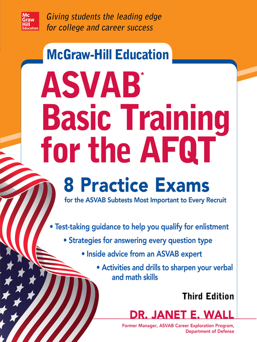 Title details for McGraw-Hill Education ASVAB Basic Training for the AFQT by Janet E. Wall - Available